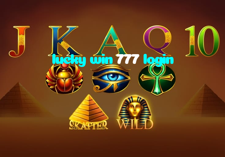 lucky win 777 login
